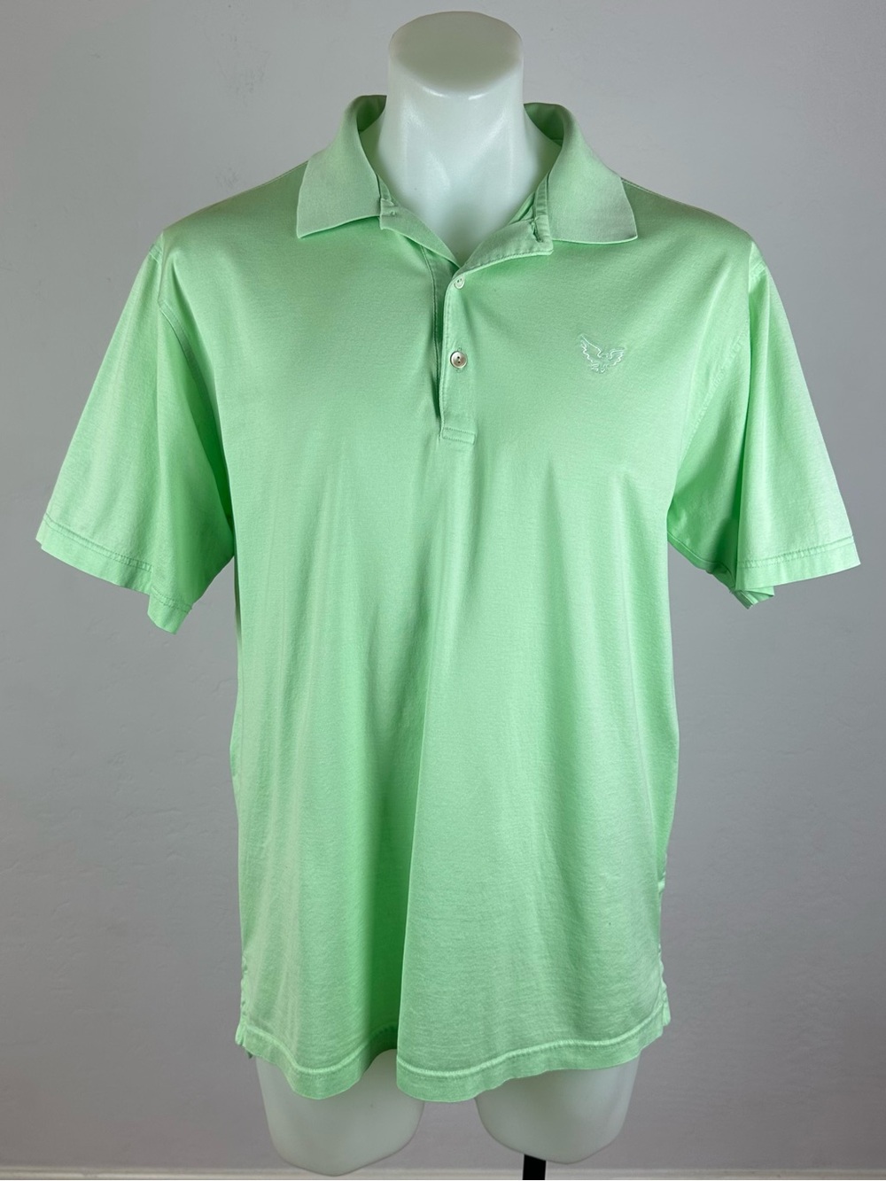 Peter Millar Light Mint Green Short Sleeve Polo